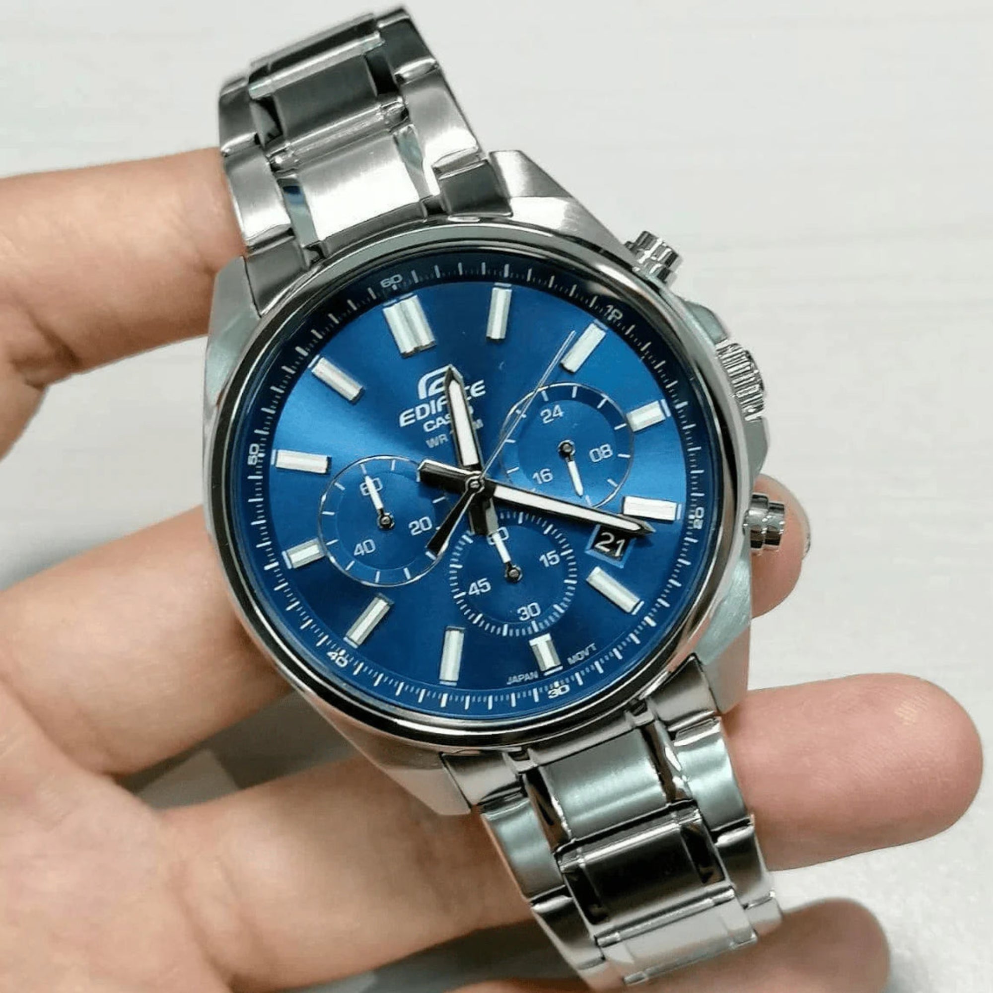 Casio EFV650D-2AV Edifice Chronograph Date Indicator Watch - Bijoux Eclore