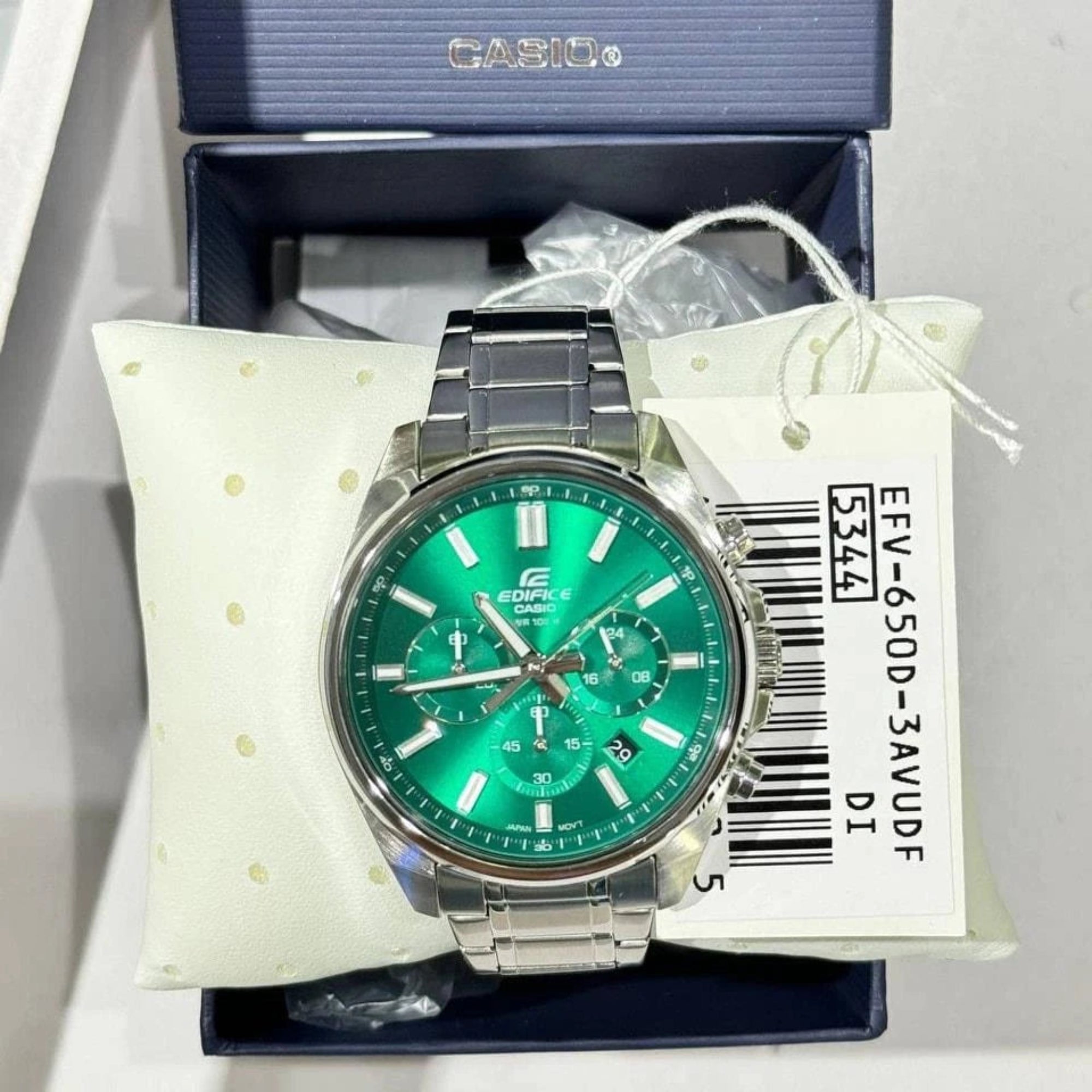 Casio EFV650D-3AV Edifice Chronograph Date Indicator Watch - Bijoux Eclore