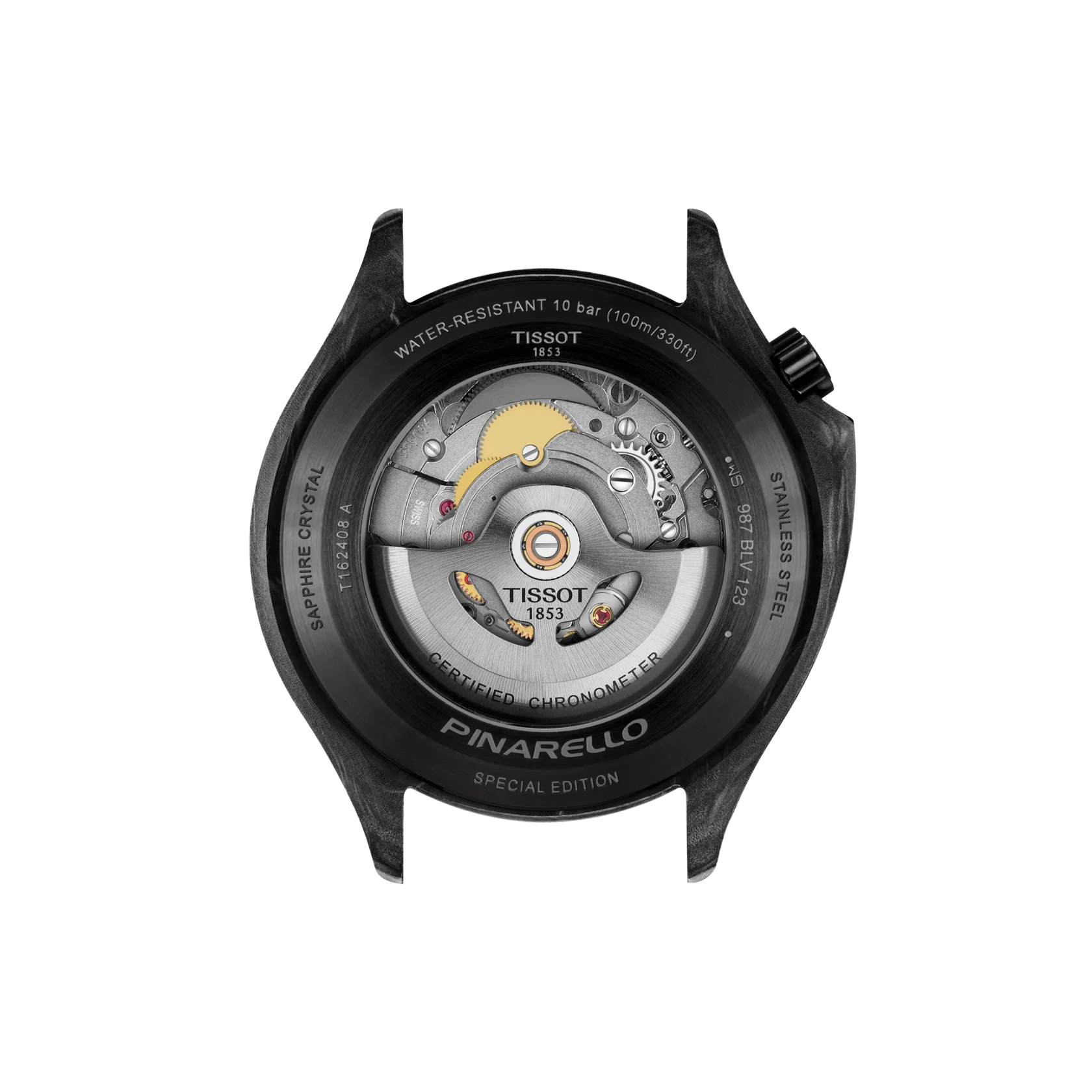 Tissot Heritage 1938 Automatic COSC 39mm Anthracite Dial Grey Fabric Strap T162.408.97.061.00 - Bijoux Eclore