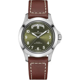 Hamilton Khaki Field King Day-Date AUTO - 40mm - Green  H64475560 - Bijoux Eclore
