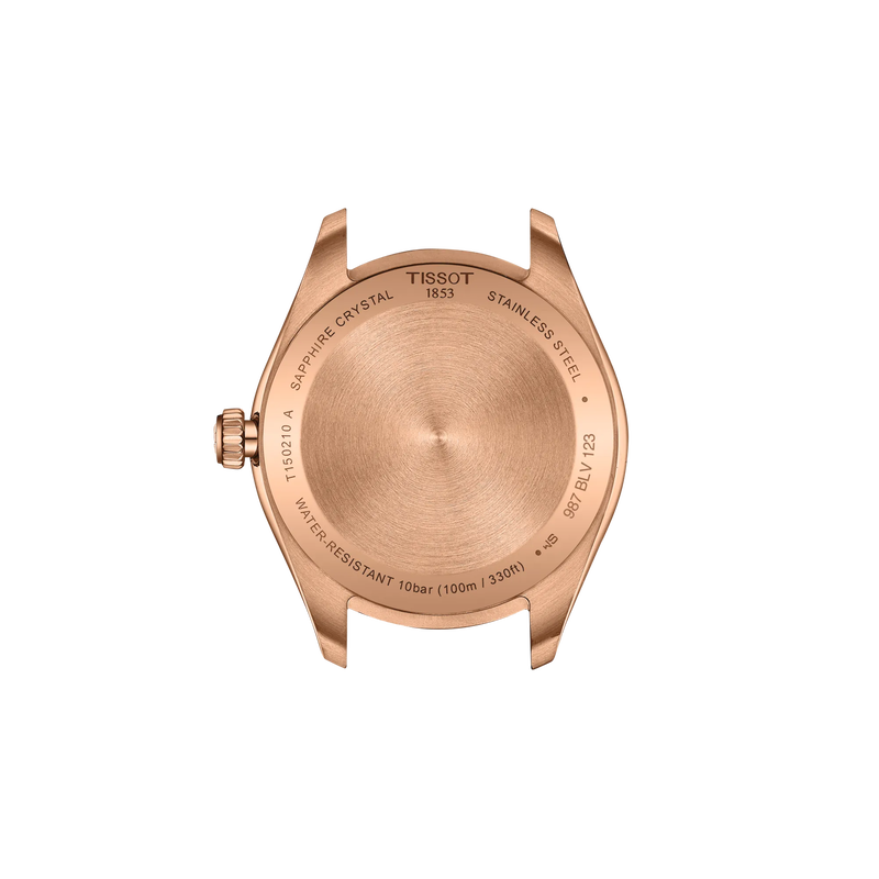 Tissot PR 100 34mm Rose Gold T150.210.33.291.00 - Bijoux Eclore