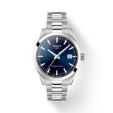 Tissot Gentleman 38mm Powermatic 80 Blue Dial Stainless Steel Watch T1658071104100 - Bijoux Eclore