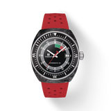 Tissot Sideral S Red Rubber Strap Watch 41mm T145.407.97.057.02