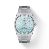 Montre Tissot PRX Powermatic 80 pour homme avec cadran bleu glacier T137.407.11.351.00