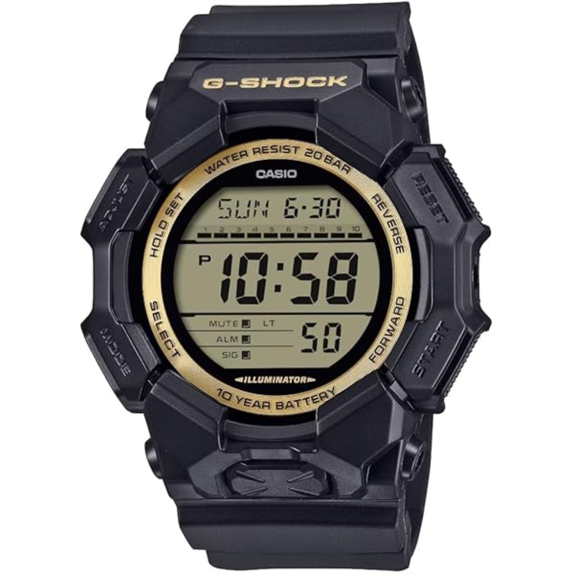 Casio G-Shock GD-010 Series Digital GD010GB-1A9 - Bijoux Eclore