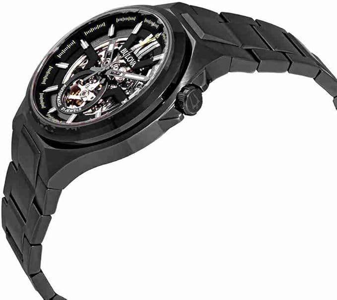 Bulova Men's Classic Maquina Automatic Open Aperture Watch  98A179 - Bijoux Eclore