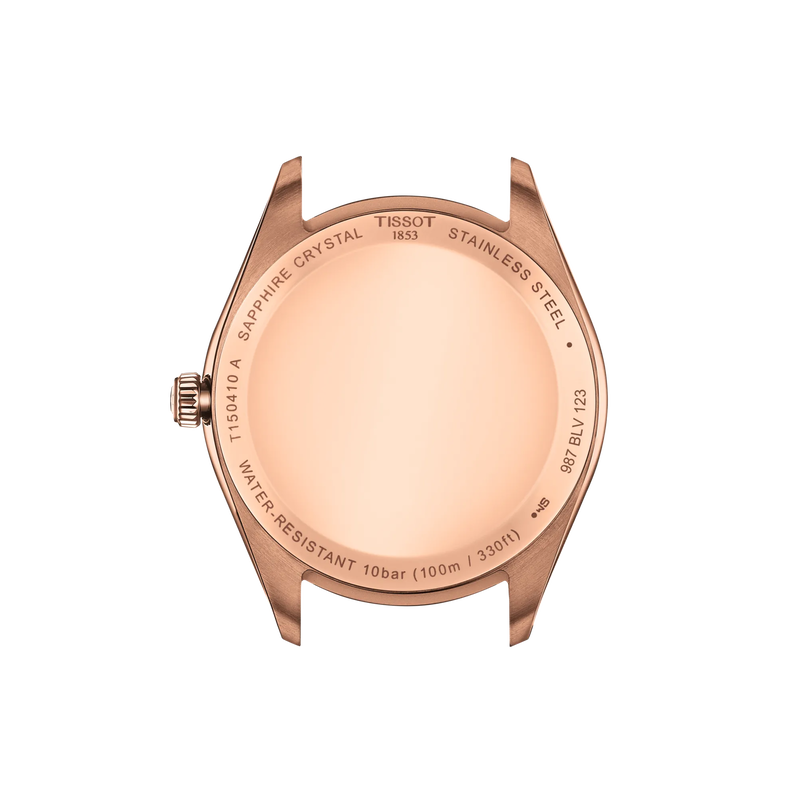 Tissot PR 100 40mm Rose Gold T150.410.33.051.00 - Bijoux Eclore
