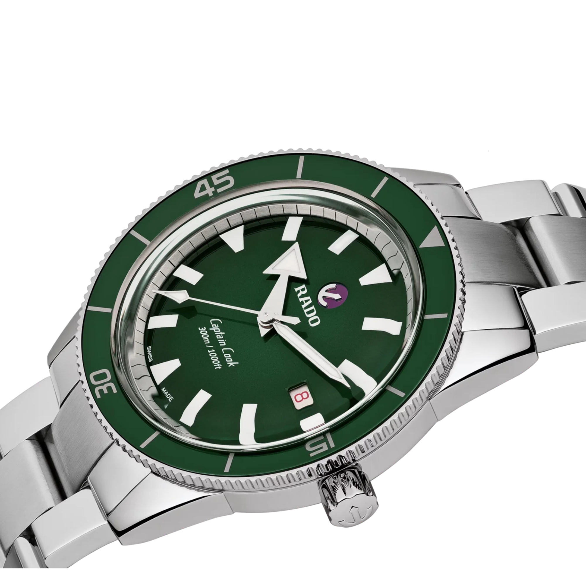 Rado R32105313 Captain Cook Automatic Stainless Steel Watch - Bijoux Eclore