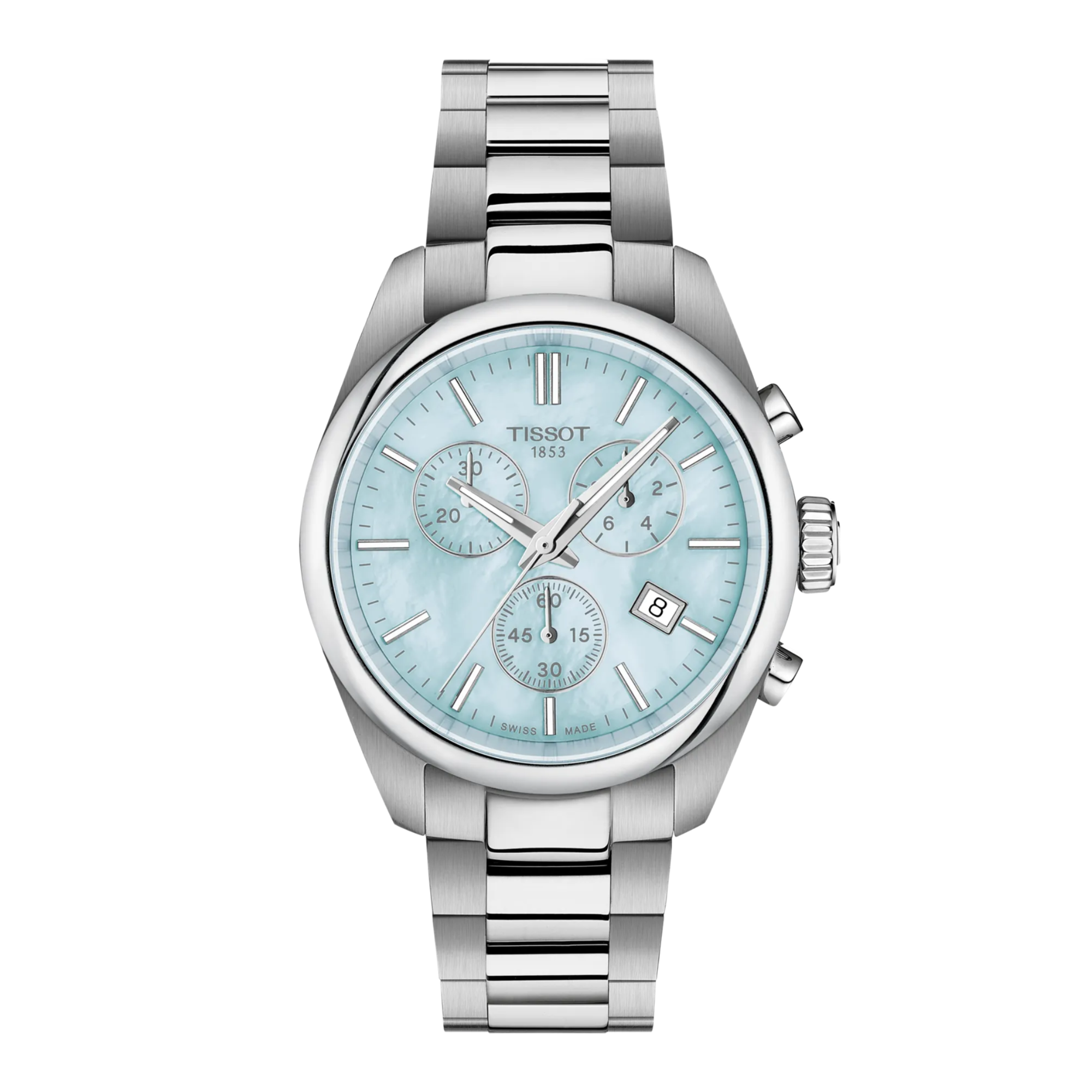 Tissot PR 100 Quartz 34mm Blue Mother of Pearl T150.217.11.131.00 - Bijoux Eclore
