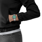 Tissot Seastar 1000 Quartz 36mm Teal Dial Stainless Steel Bracelet Watch T120.210.11.091.00 - Bijoux Eclore