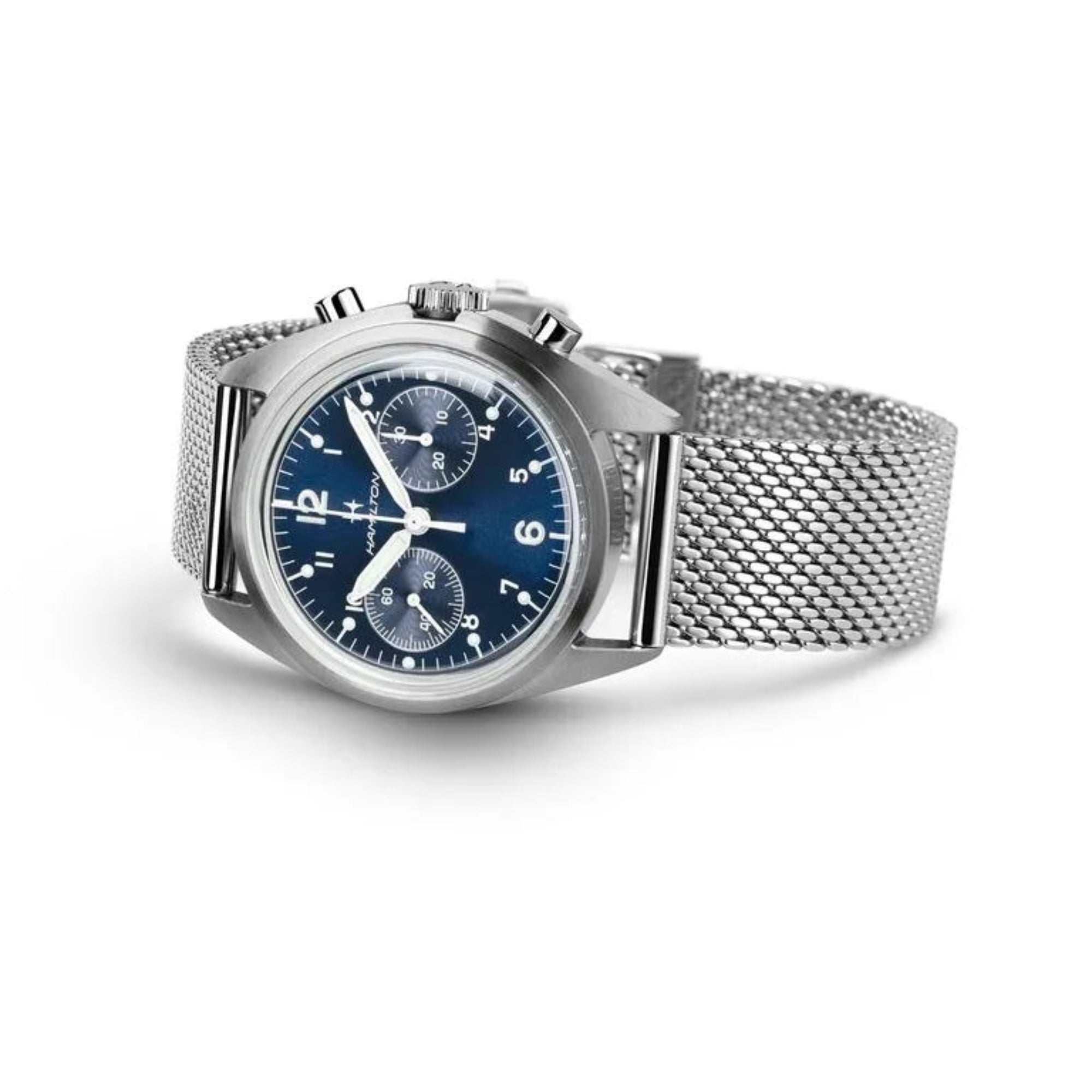 Hamilton H76409140 Khaki Aviation Pilot Pioneer Mechanical Chrono - Bijoux Eclore