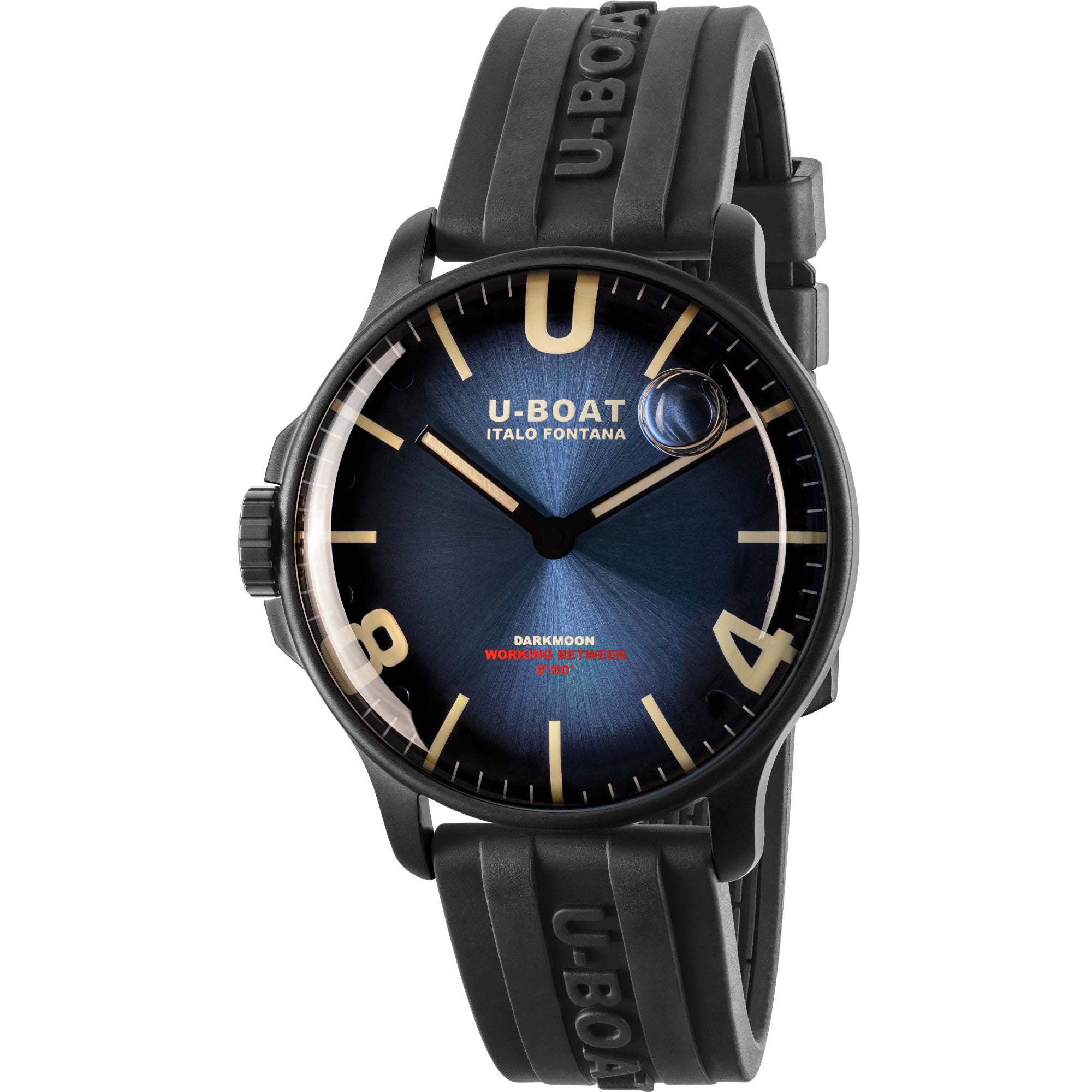 U-Boat Darkmoon 44 Imperial Blue 8700/B - Bijoux Eclore