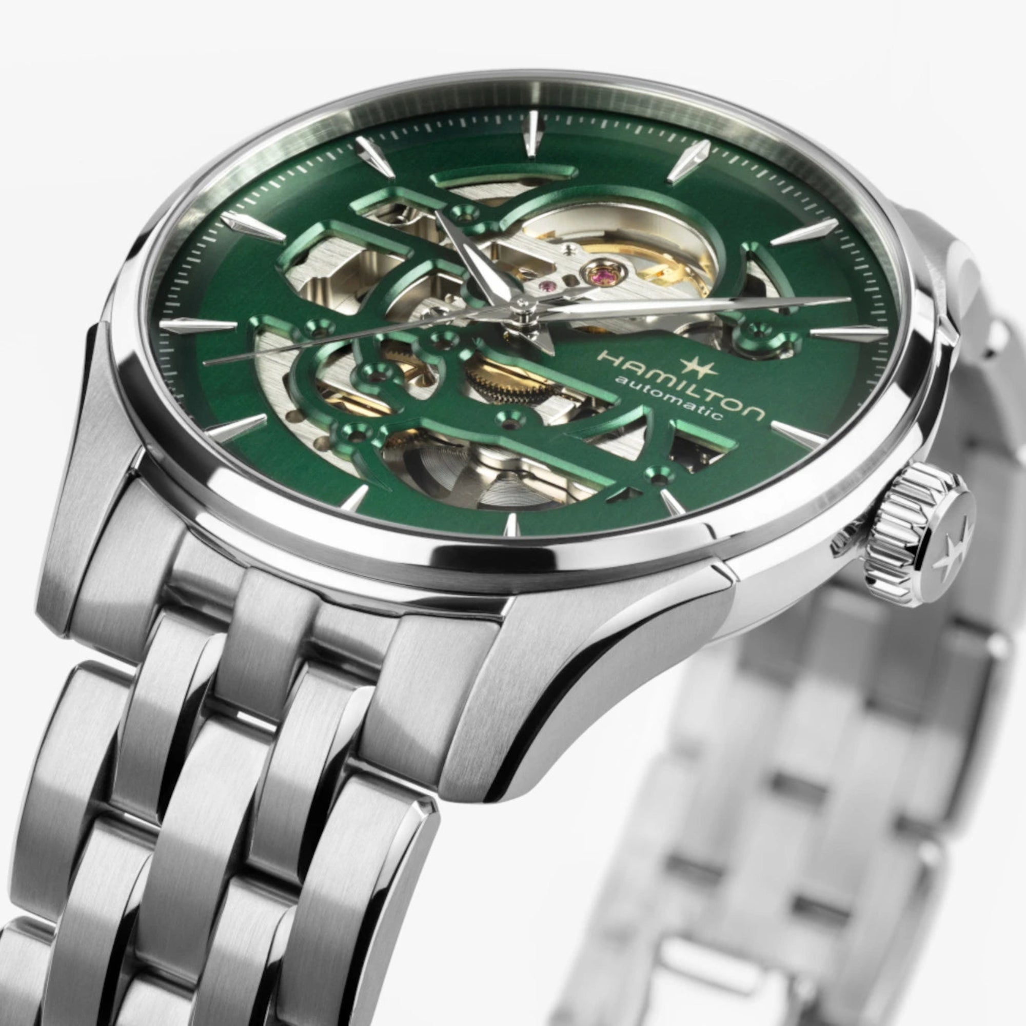 Hamilton H42535160 Jazzmaster Skeleton Auto - Bijoux Eclore