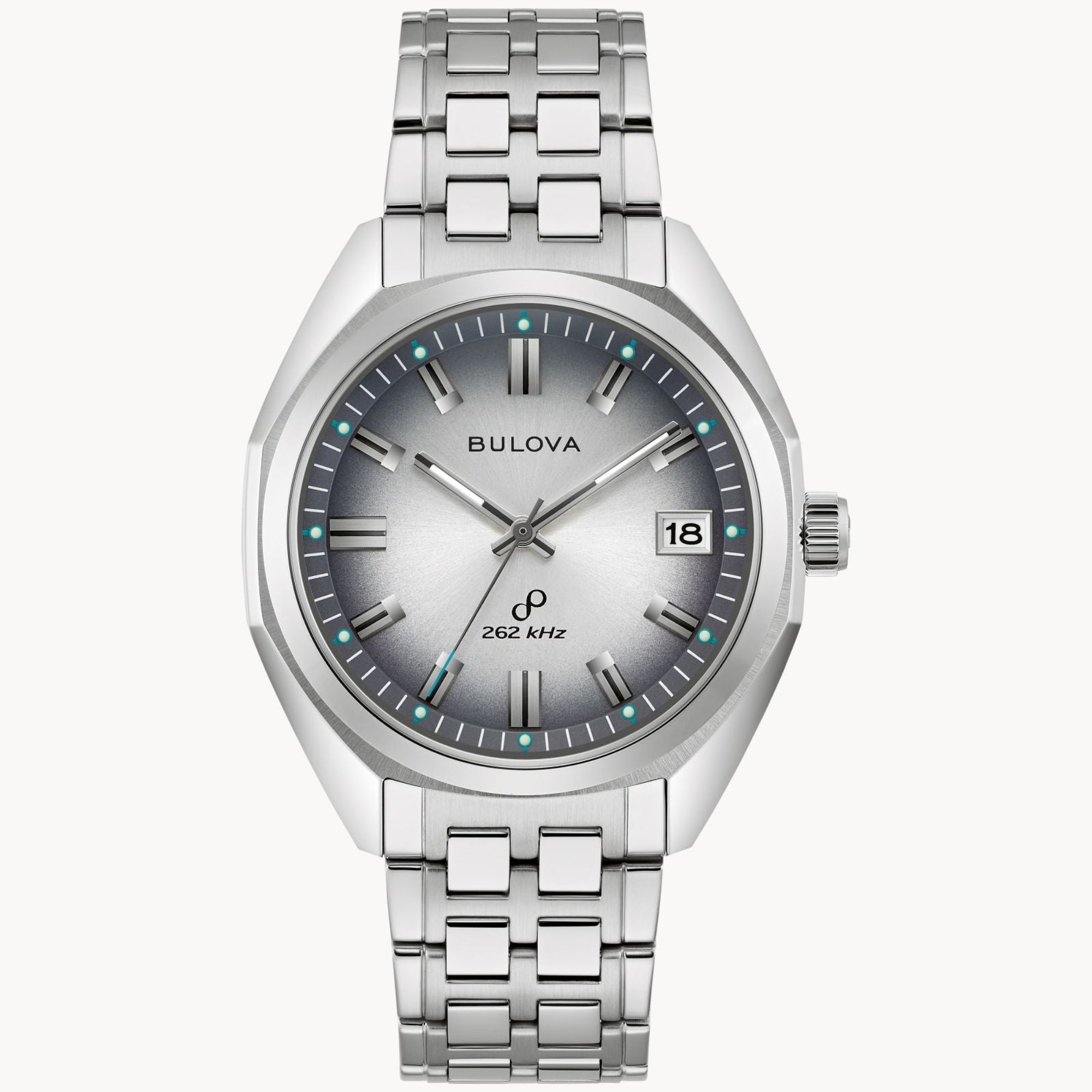 Bulova Jet Star Stainless Steel Watch 40mm - 96B472 - Bijoux Eclore