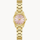 Bulova Surveyor Women's Gold-Tone Watch Pink Dial 97L187 - Bijoux Eclore