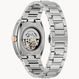Bulova Blue Dial Stainless Steel Bracelet Maquina 98A319 - Bijoux Eclore