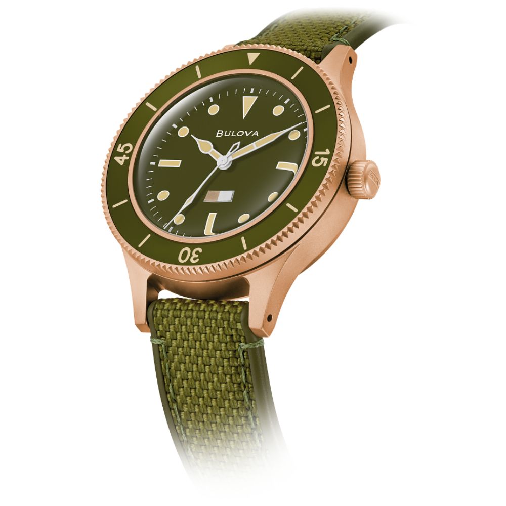 Bulova MIL SHIPS Men's Watch 98A324 - Bijoux Eclore