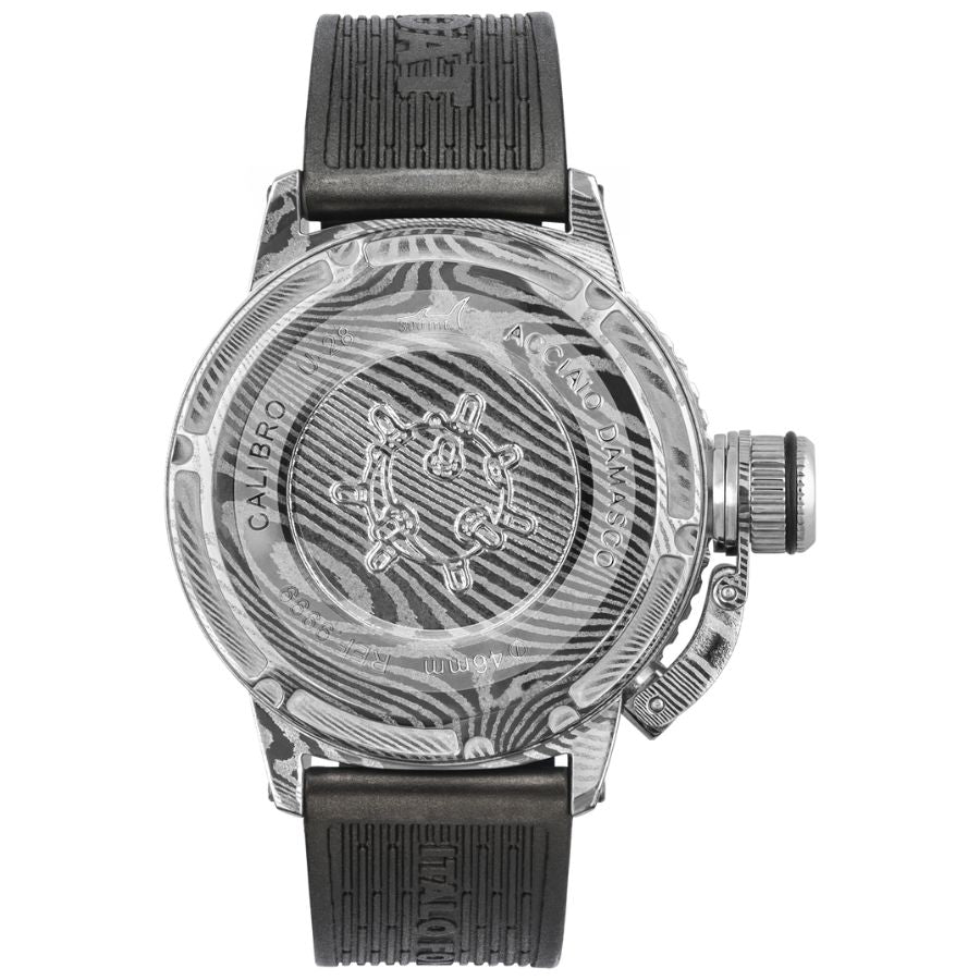 U-Boat Sommerso Damasco Automatic Rubber Strap 9999 - Bijoux Eclore