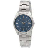 Seiko SUR371P1 Titanium Blue Dial Bracelet Watch - Bijoux Eclore