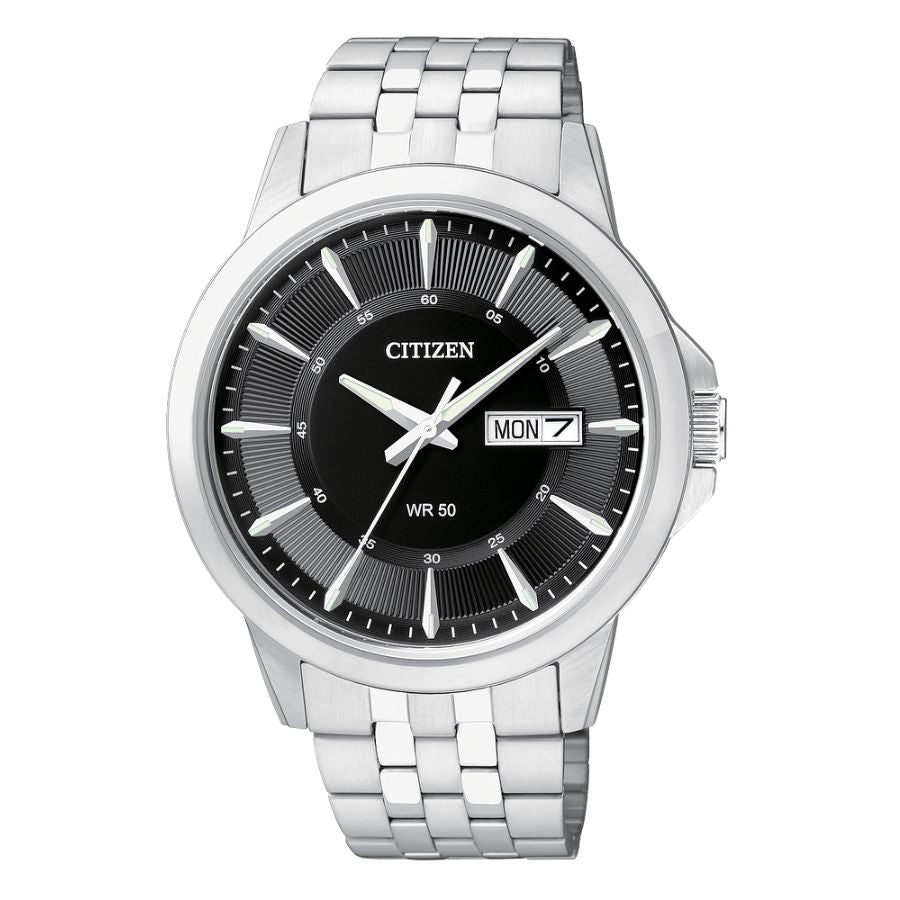 Citizen Everyday Mens Stainless Steel Watch BF2011-51E - Bijoux Eclore
