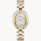 Bulova Rubaiyat Silver-tone Dial Two-tone Women's Watch 98L320