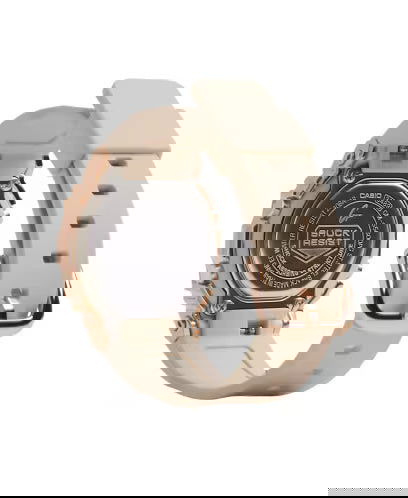 Casio G-shock Rose-tone Steel Rubber Strap Women's Watch GMS5600PG-4