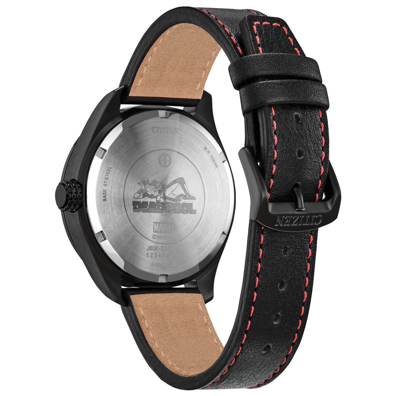 Citizen Marvel Here Comes Deadpool Men's Watch AW0145-02W