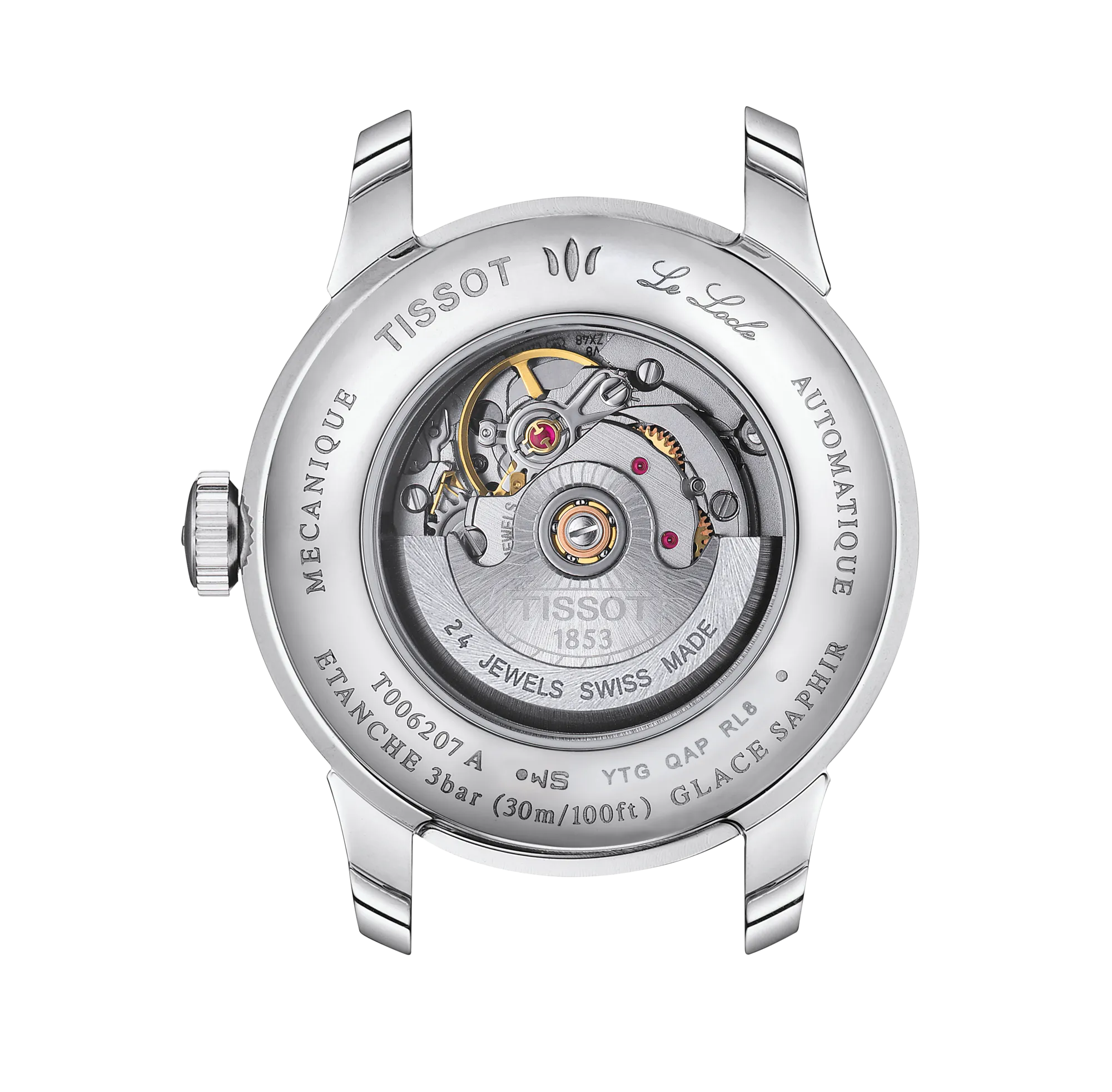 Tissot Le Locle Automatic Lady watch T006.207.11.096.00 - Bijoux Eclore