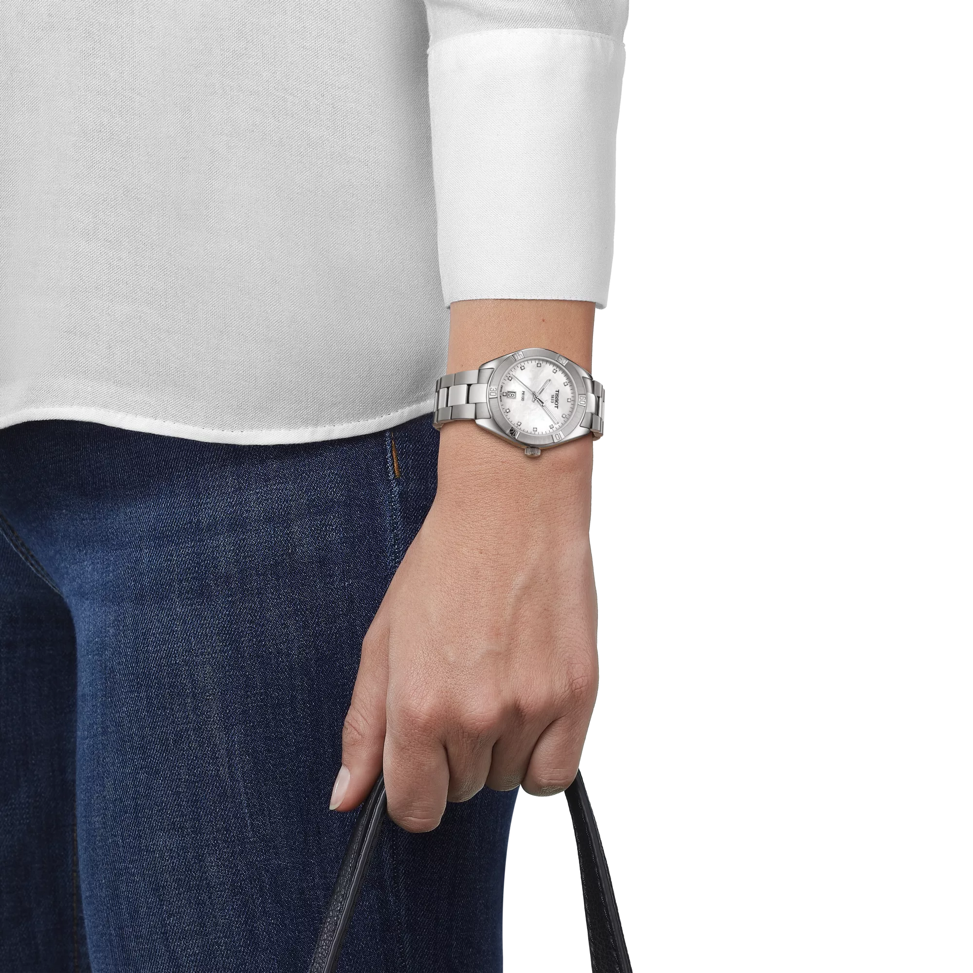 Tissot PR 100 Sport Chic T101.910.11.116.00 - Bijoux Eclore