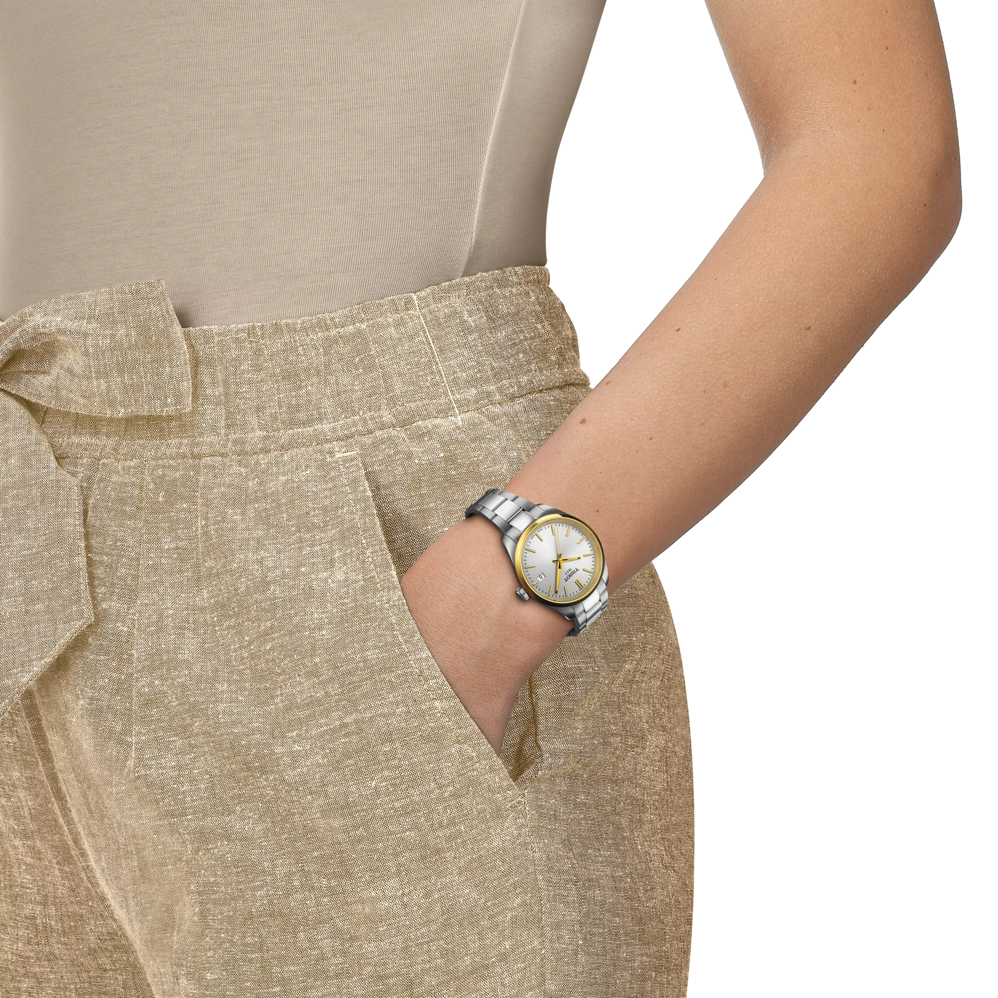 Tissot PR 100 Quartz 34mm Silver Dial T150.210.21.031.00 - Bijoux Eclore