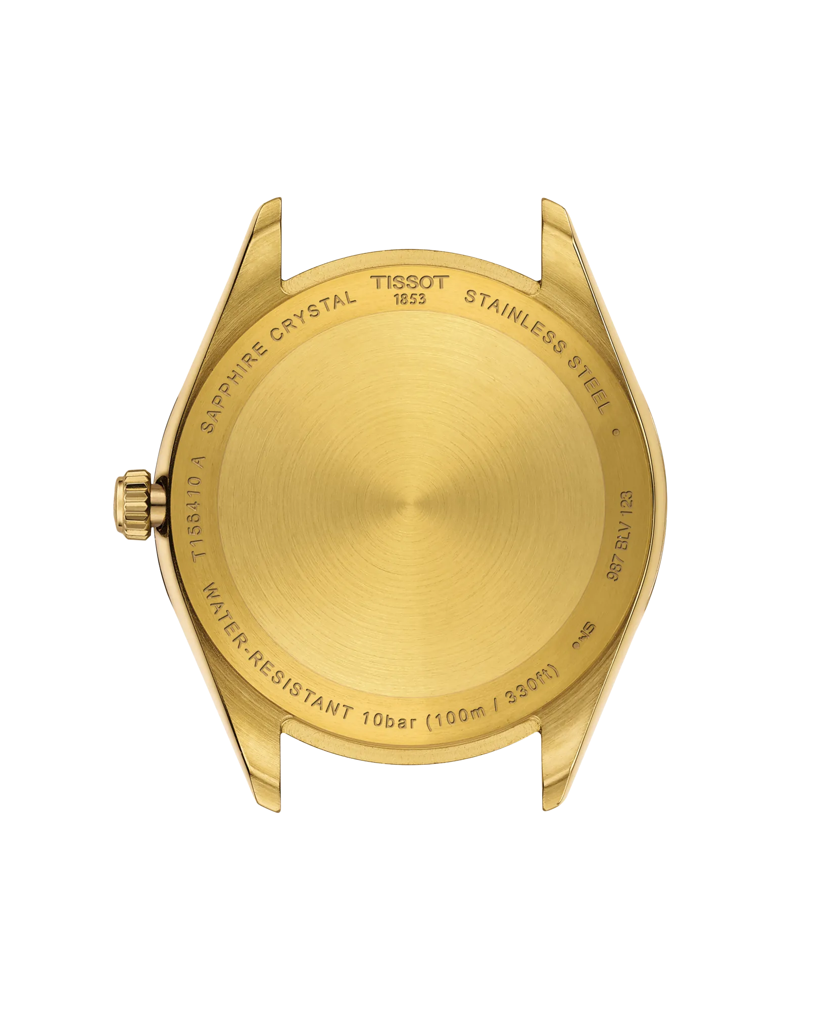 Tissot Men's Watch Quartz Ballade 40 mm Gold  T156.410.33.051.00 - Bijoux Eclore