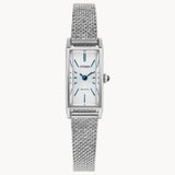 Citizen Eco-Drive Fio White Dial Stainless Steel Bracelet Watch EG7120-51A - Bijoux Eclore
