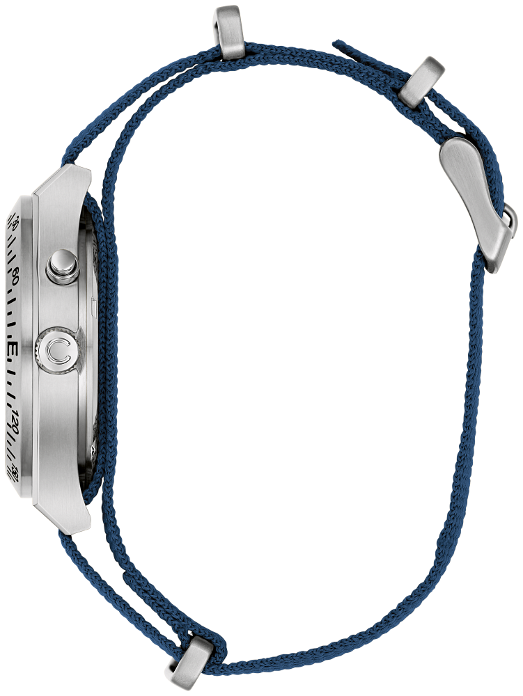 Caravelle by Bulova Men’s Field Watch Blue Dial Nylon 43C126 - Bijoux Eclore
