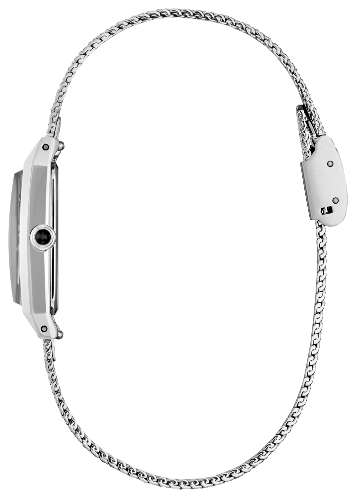 Citizen Eco-Drive Fio White Dial Stainless Steel Bracelet Watch EG7120-51A - Bijoux Eclore