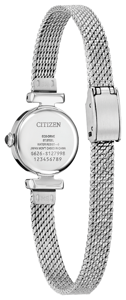 Citizen Fio Eco-Drive Light Blue Dial Ladies  Watch EG7081-51L - Bijoux Eclore