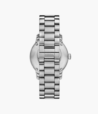 Fossil Heritage Automatic Silver Stainless Steel Men's Watch ME3262