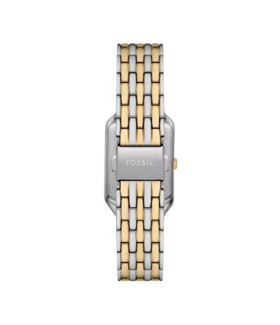 Fossil Raquel Three-Hand Date Two-Tone Stainless Steel Watch ES5368