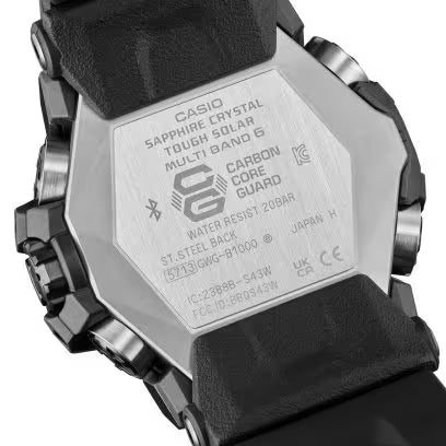 G-Shock Master OF G Mudmaster Black Resin Strap Men's Watch GWGB1000-1A