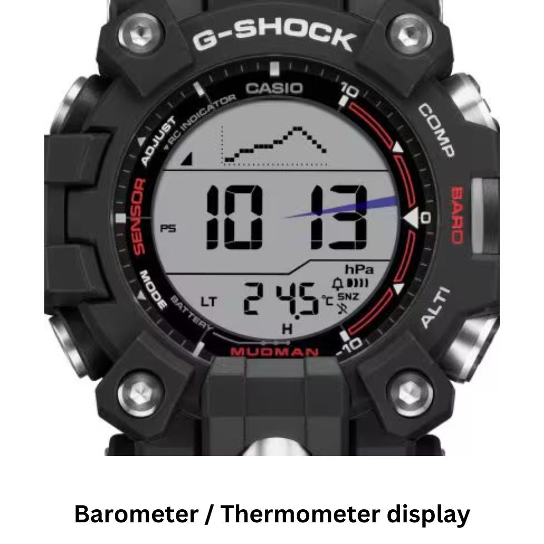 G-Shock Men's Digital Black Resin Watch, 52.7mm, GW9500-1