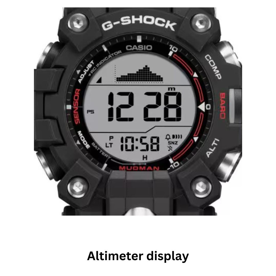 G-Shock Men's Digital Black Resin Watch, 52.7mm, GW9500-1
