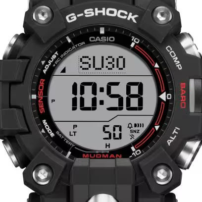 G-Shock Men's Digital Black Resin Watch, 52.7mm, GW9500-1