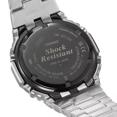 G-Shock Men's Silver Stainless Steel Bracelet Watch, GMB2100D-1A