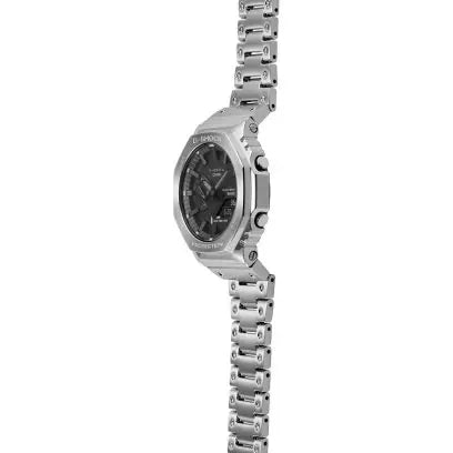 G-Shock Men's Silver Stainless Steel Bracelet Watch, GMB2100D-1A