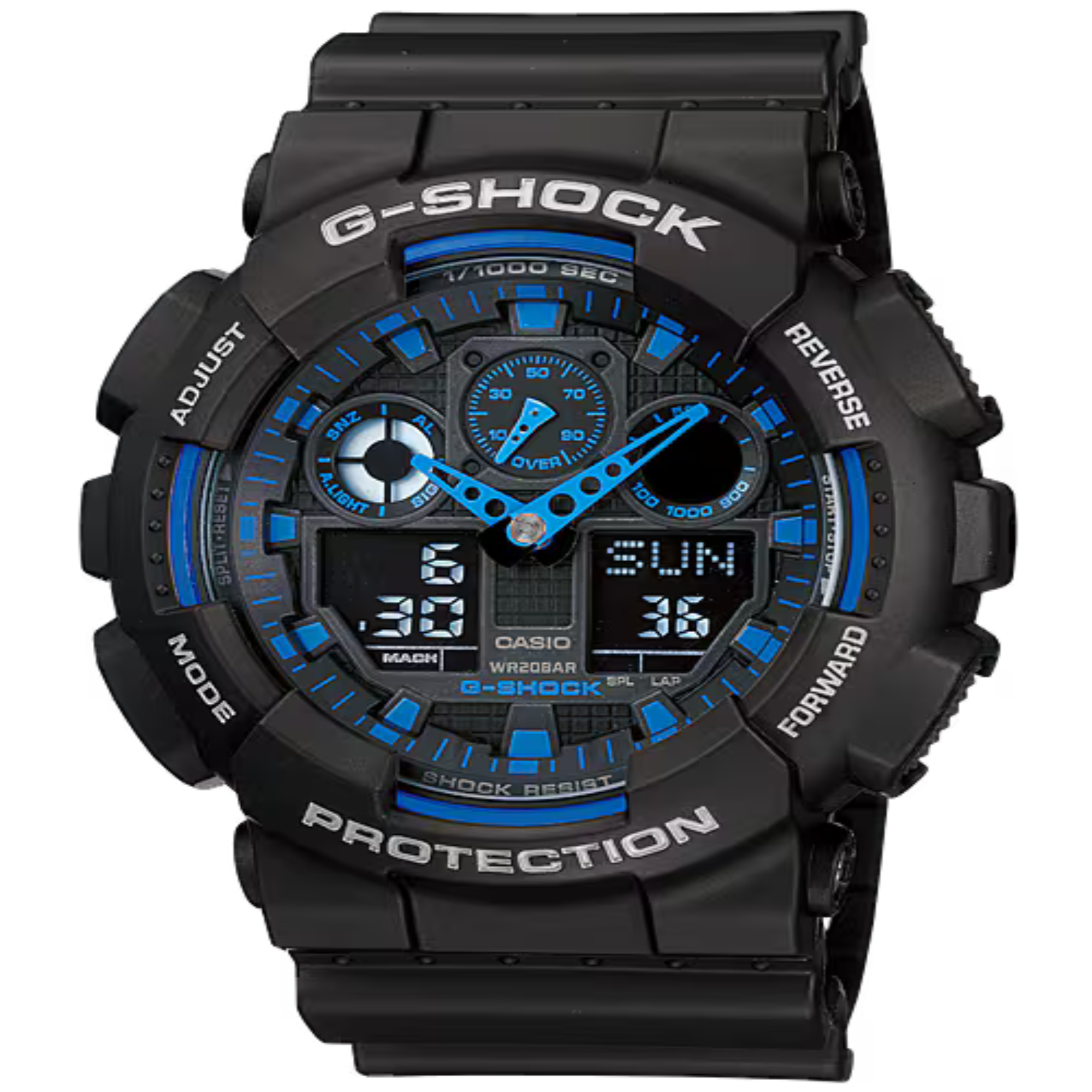 G-SHOCK Standard Analog-Digital GA-100-1A2 - Bijoux Eclore