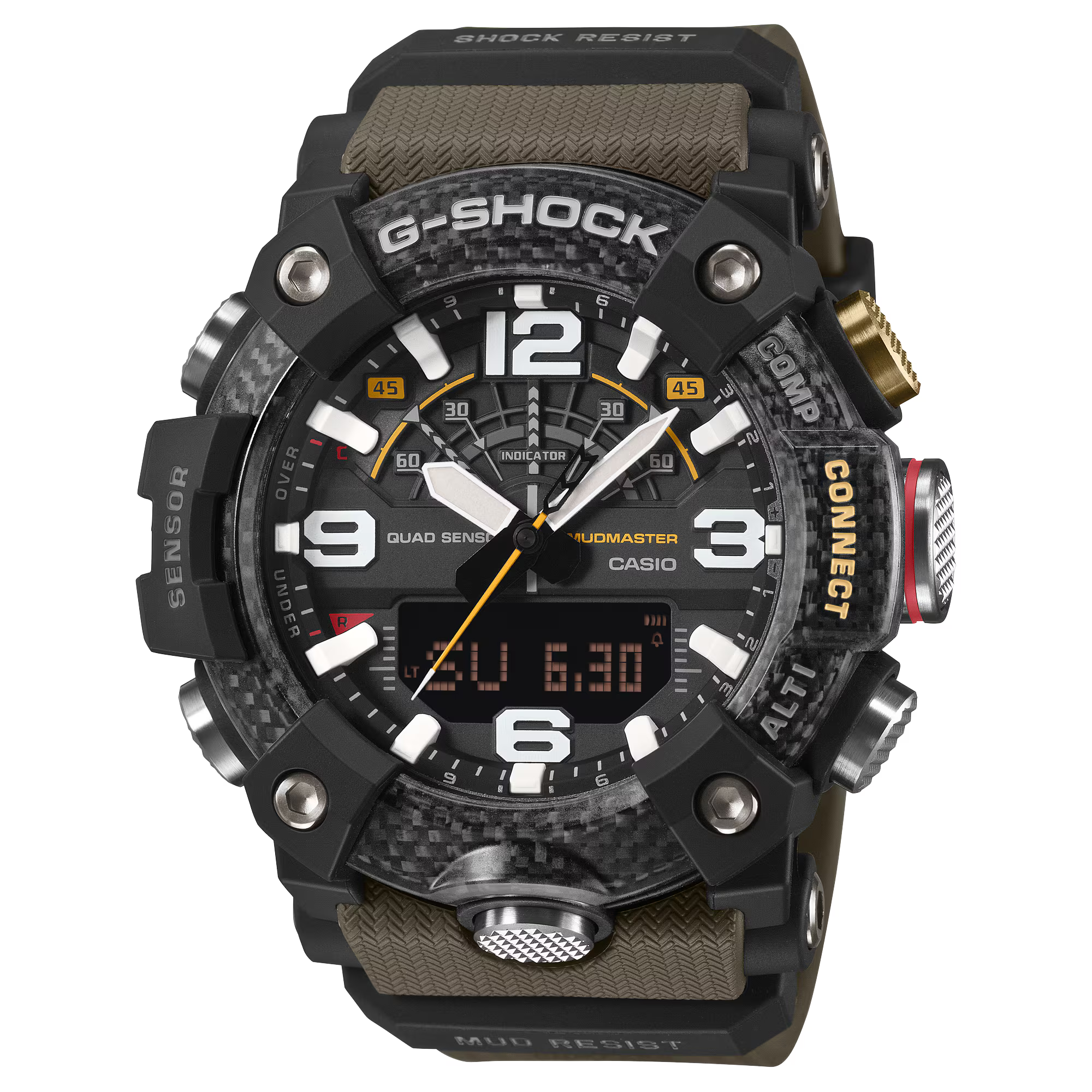 CASIO G-SHOCK Master of G Mudmaster Limited Edition Burton GGB-100X-1A3 - Bijoux Eclore