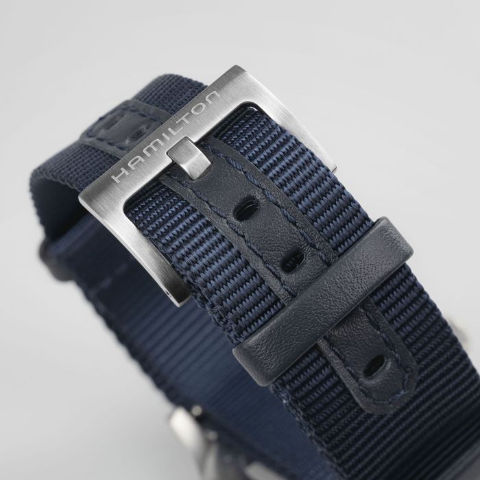 Hamilton Khaki Field Mechanical Blue Dial Men's Watch H69439940