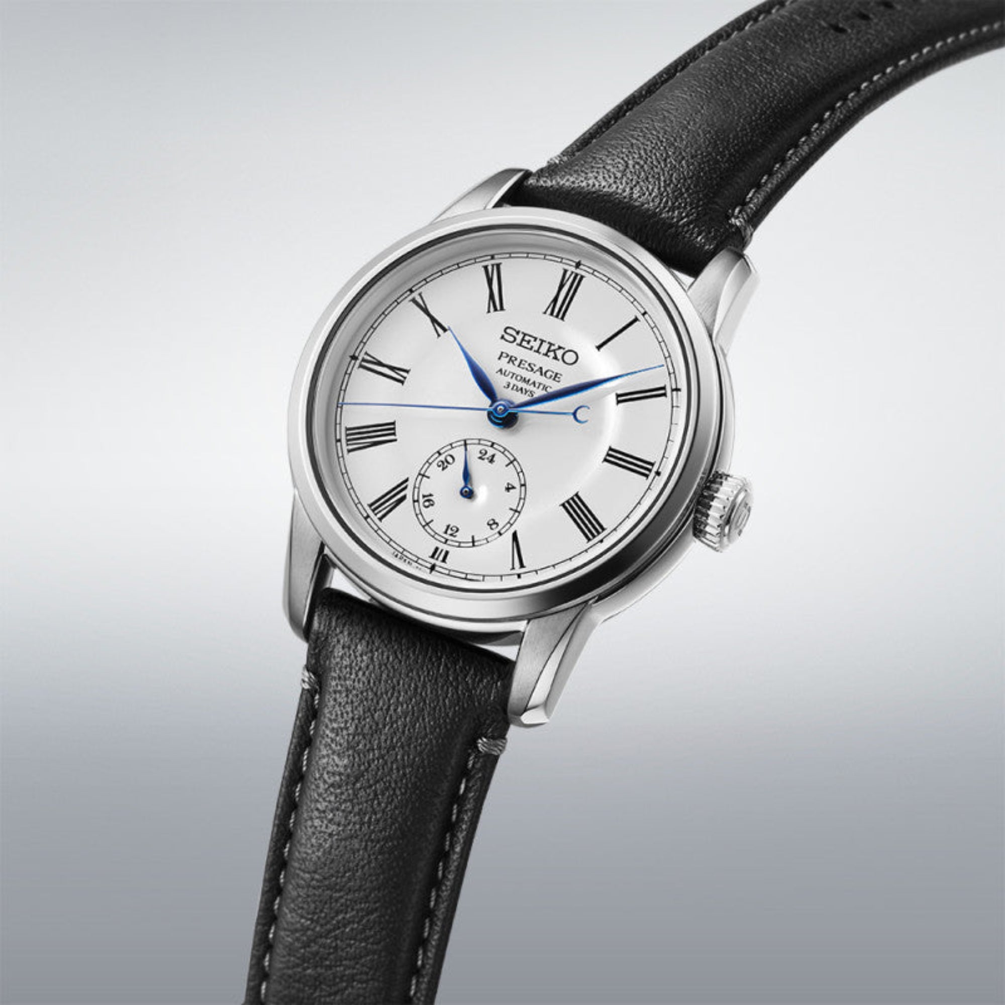 Seiko SPB495J1 Presage Craftsmanship in Enamel with Roman numerals - Bijoux Eclore
