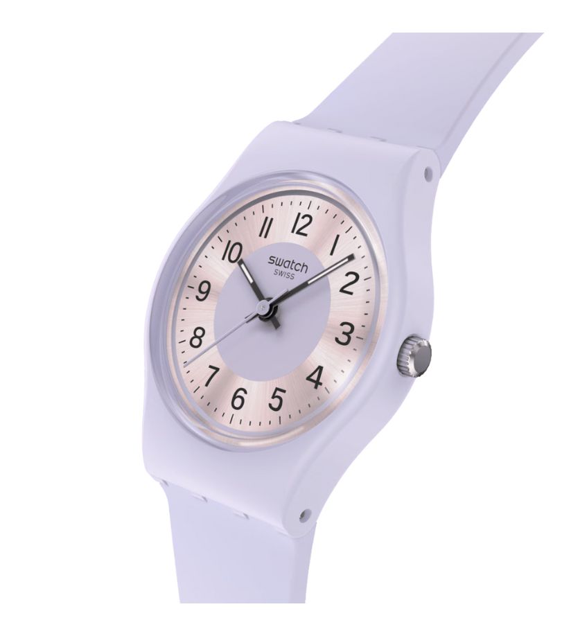 Swatch Lilac Lightness Purple Dial Unisex Watch LV121 - Bijoux Eclore