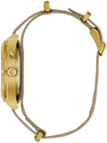 Caravelle by Bulova Men’s Field Lite Up Taupe Dial Nylon Strap Watch 44C113 - Bijoux Eclore