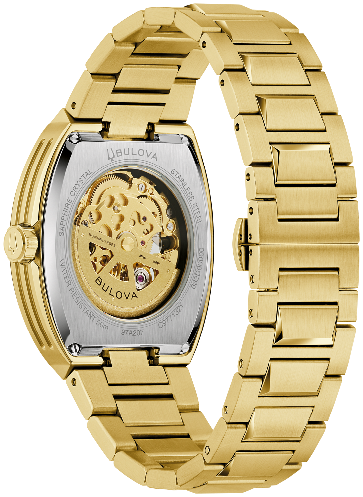 Bulova Maquina Series Stainless Steel 97A207 - Bijoux Eclore